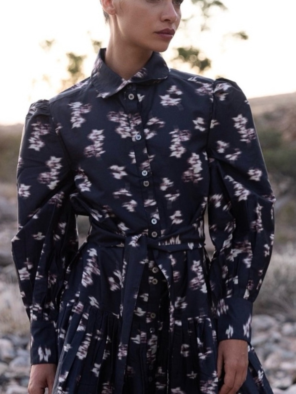 Oliphant belted Nora Dress - Picture 2 of 9